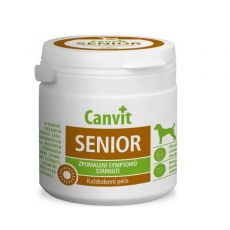 Canvit Senior - vitaminový přípravek proti stárnutí pro psy 100 tbl. / 100 g