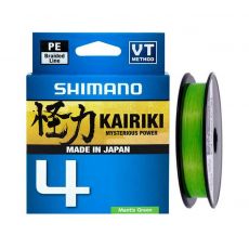 Shimano Šňůra Kairiki 4 150m 0,16mm 8,1kg M zelená