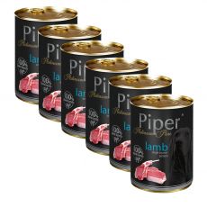 Konzerva Piper Platinum Pure jehně 6 x 400 g