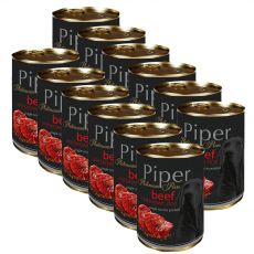 Konzerva Piper Platinum Pure hovězí a hnědá rýže 12 x 400 g